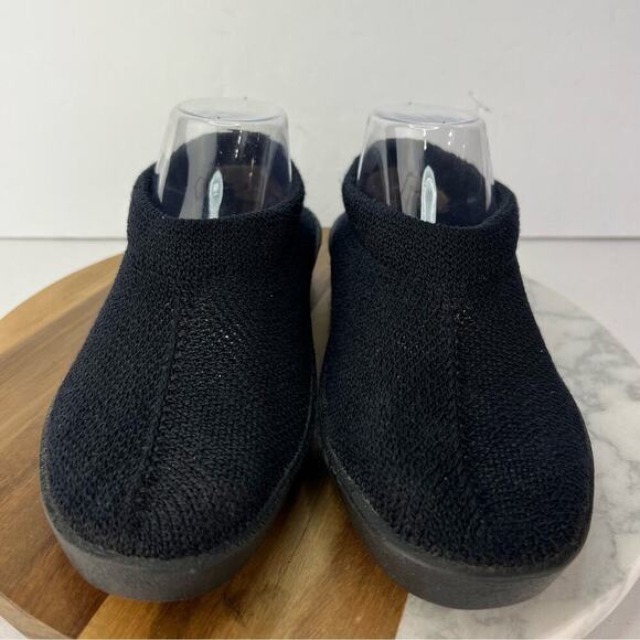 EUC Arcopedico Sec V VEGAN Stretchy Knit Comfort Black Slip-On 39/ US 8-8.5 - Picture 4 of 9